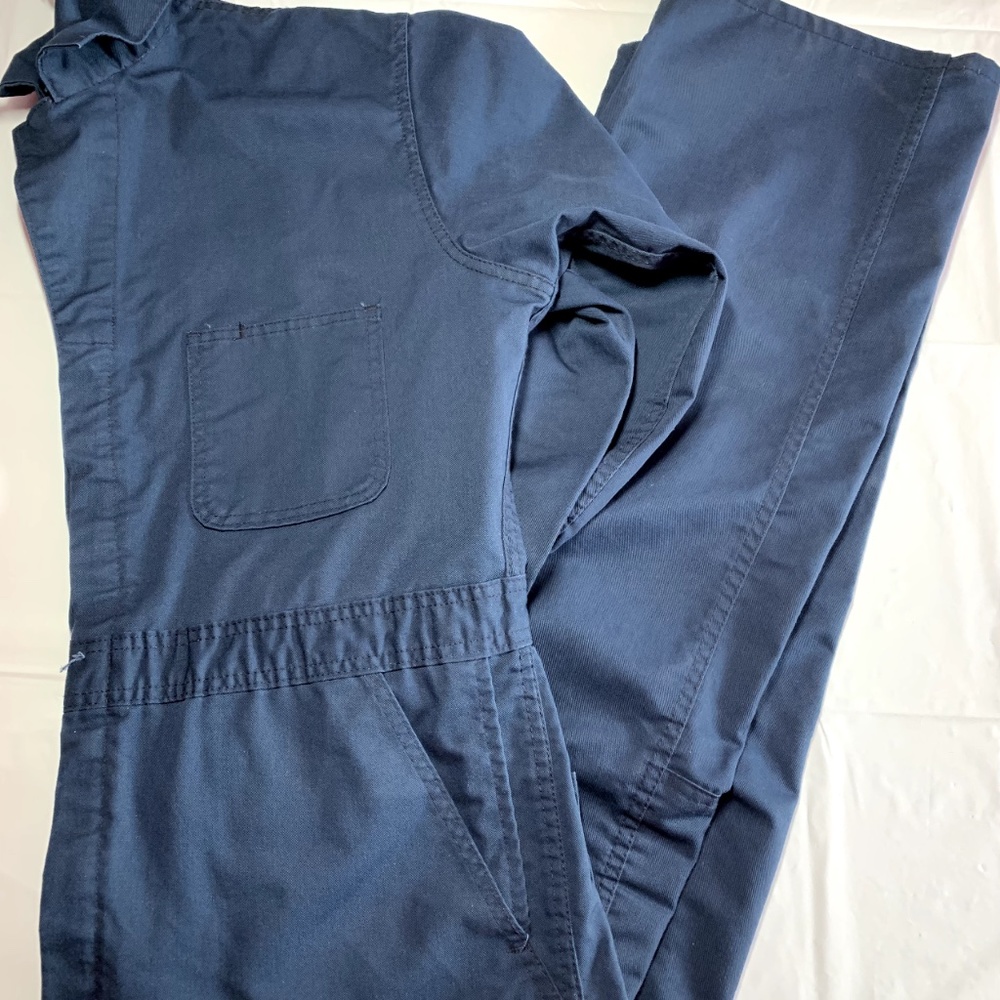 Vintage Big Ben Blue Mens 44 Short Work Mechanic Carpenter Overalls Coveralls